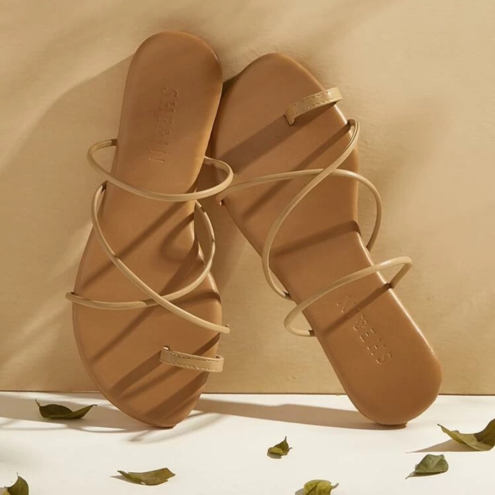 BRAND NEW strappy sandals